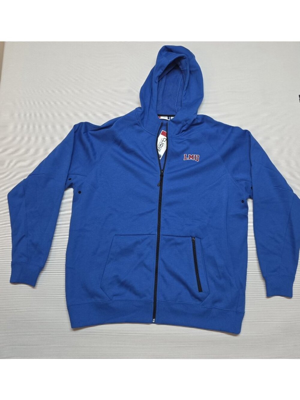 Loyola Marymount LMU Lions Full Zip Hooded Jacket By Clique XXL NEW Retail $95